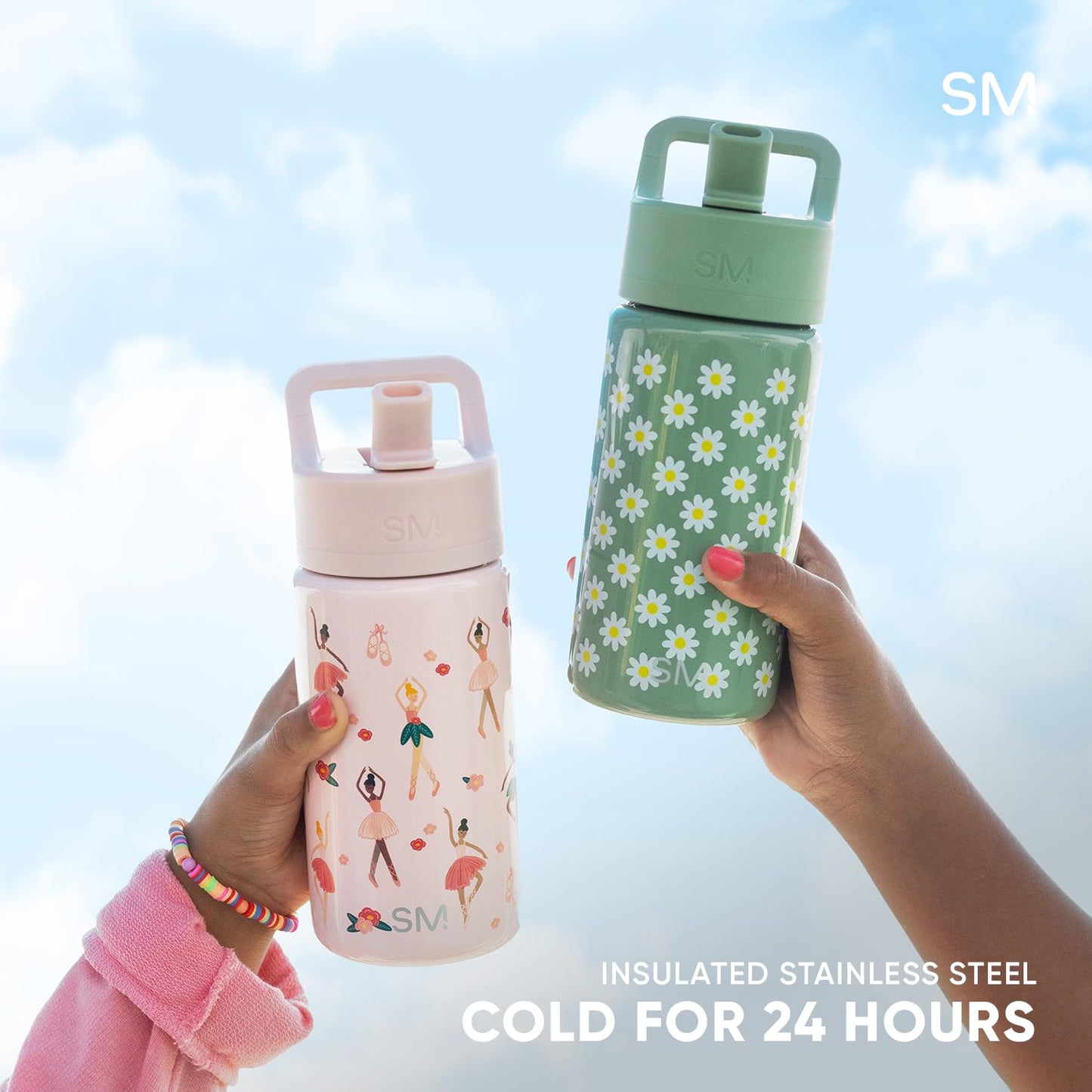 Simple Modern Kids Water Bottle & Toddler Cup | 14oz | Fire Truck 🍁 All In One Marketplace Canada