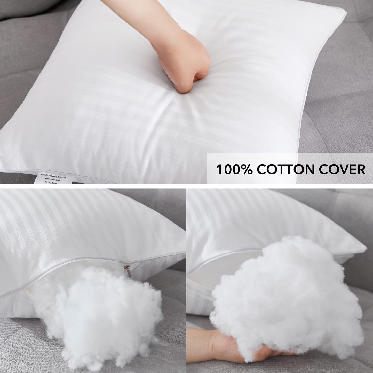 Oubonun 18 x 18 Throw Pillow Inserts Pack of 2 🍁 All In One Marketplace Canada