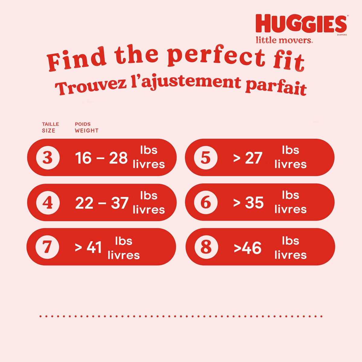 Huggies Size 3 Diapers, Little Movers Baby Diapers, Size 3 (16-28 lbs), 168 Count, Packaging May Vary 🍁 All In One Marketplace Canada