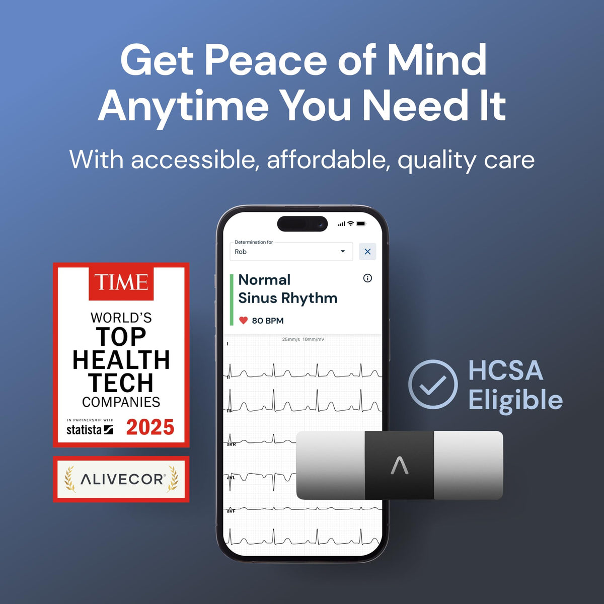 KardiaMobile Six-Lead Personal ECG Monitor - Detect AFib from Home - by AliveCor 🍁 All In One Marketplace Canada