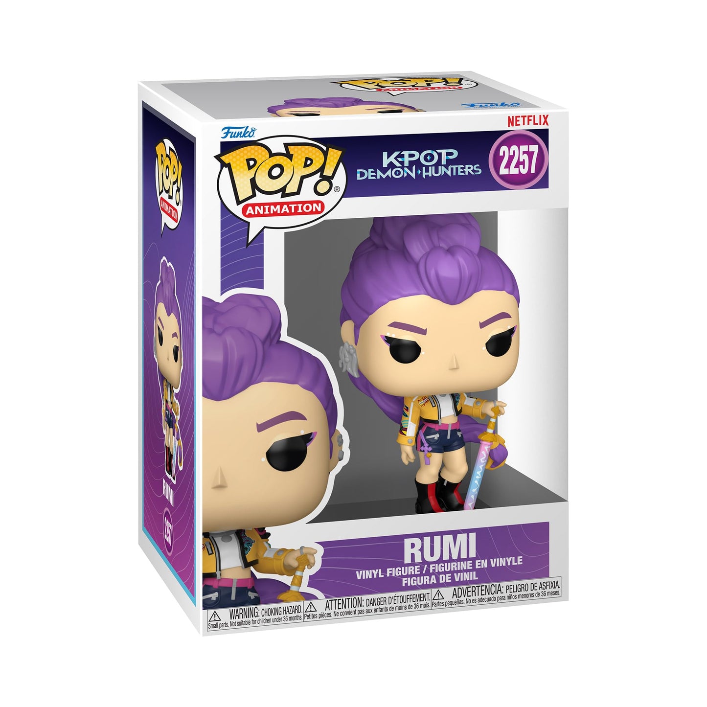 Funko Pop! Animation: Kpop! Demon Hunter - Rumi - Collectable Vinyl Figure - Gift Idea - Official Merchandise - Toys for Kids & Adults - TV Fans - Model Figure for Collectors 🍁 All In One Marketplace Canada