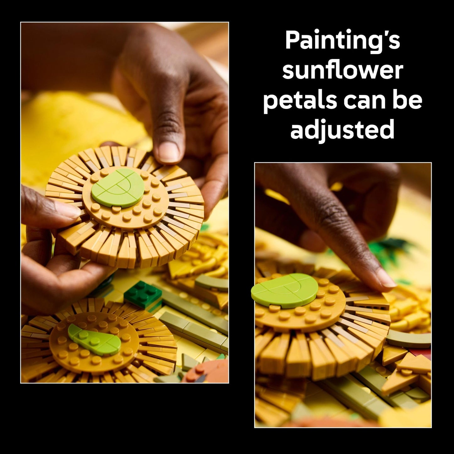 LEGO Art Vincent Van Gogh – Sunflowers Building Set for Adults - Home Decor Idea - Brick Built Painting - Gift for Birthdays - 31215 🍁 All In One Marketplace Canada