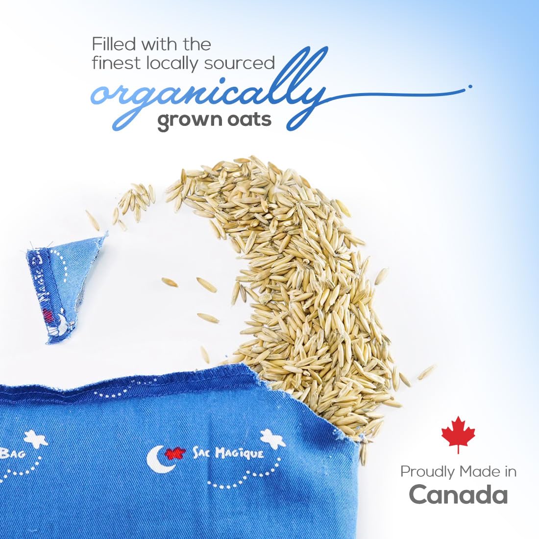 The Original Magic Bag Extended Compress, Hot/Cold Therapy for Stomach Pain Relief, Cordless Hot Cold Compress, 50 x 14 cm (19.7" X 5.5") 🍁 All In One Marketplace Canada