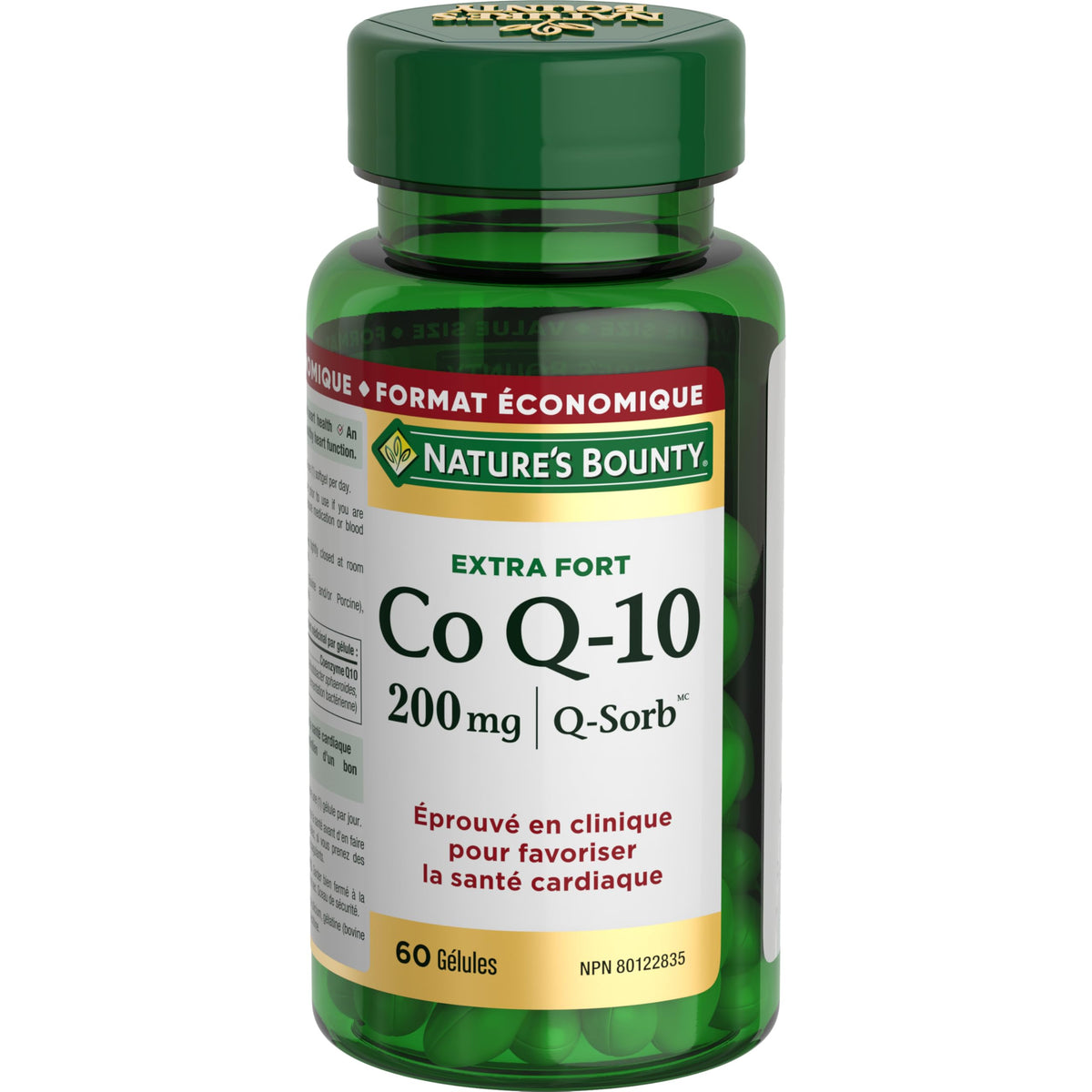 NATURE'S BOUNTY Co Q-10, 200 mg, Extra Strength, Clinically Shown to Promote Heart Health, 48.9 g 🍁 All In One Marketplace Canada
