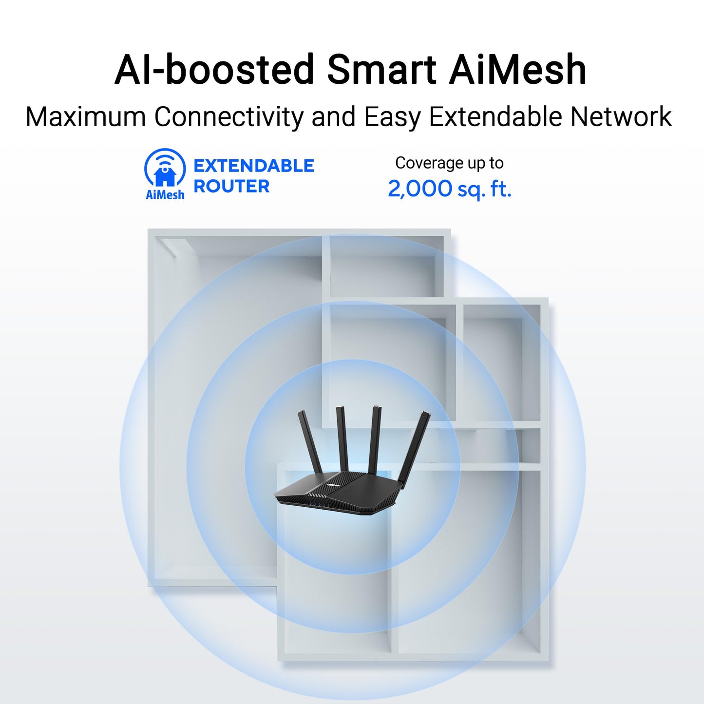 ASUS RT-BE58U WiFi 7 Router - Dual-WAN, 3.6 Gbps, Mesh + VPN Compatible 🍁 All In One Marketplace Canada