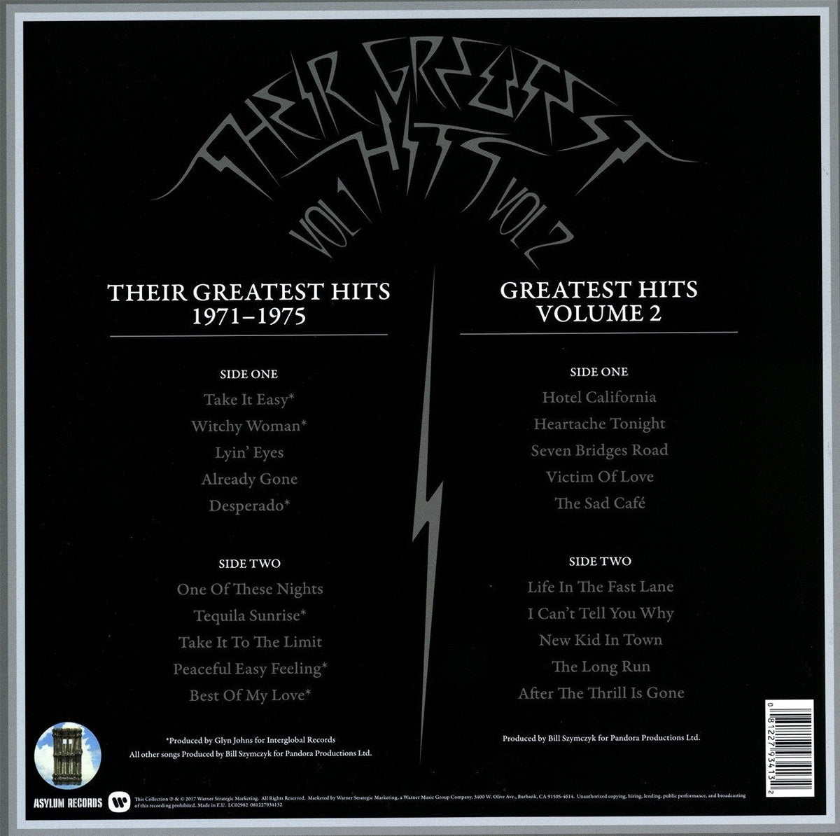 Their Greatest Hits Volumes 1 & 2 (Vinyl) 🍁 All In One Marketplace Canada