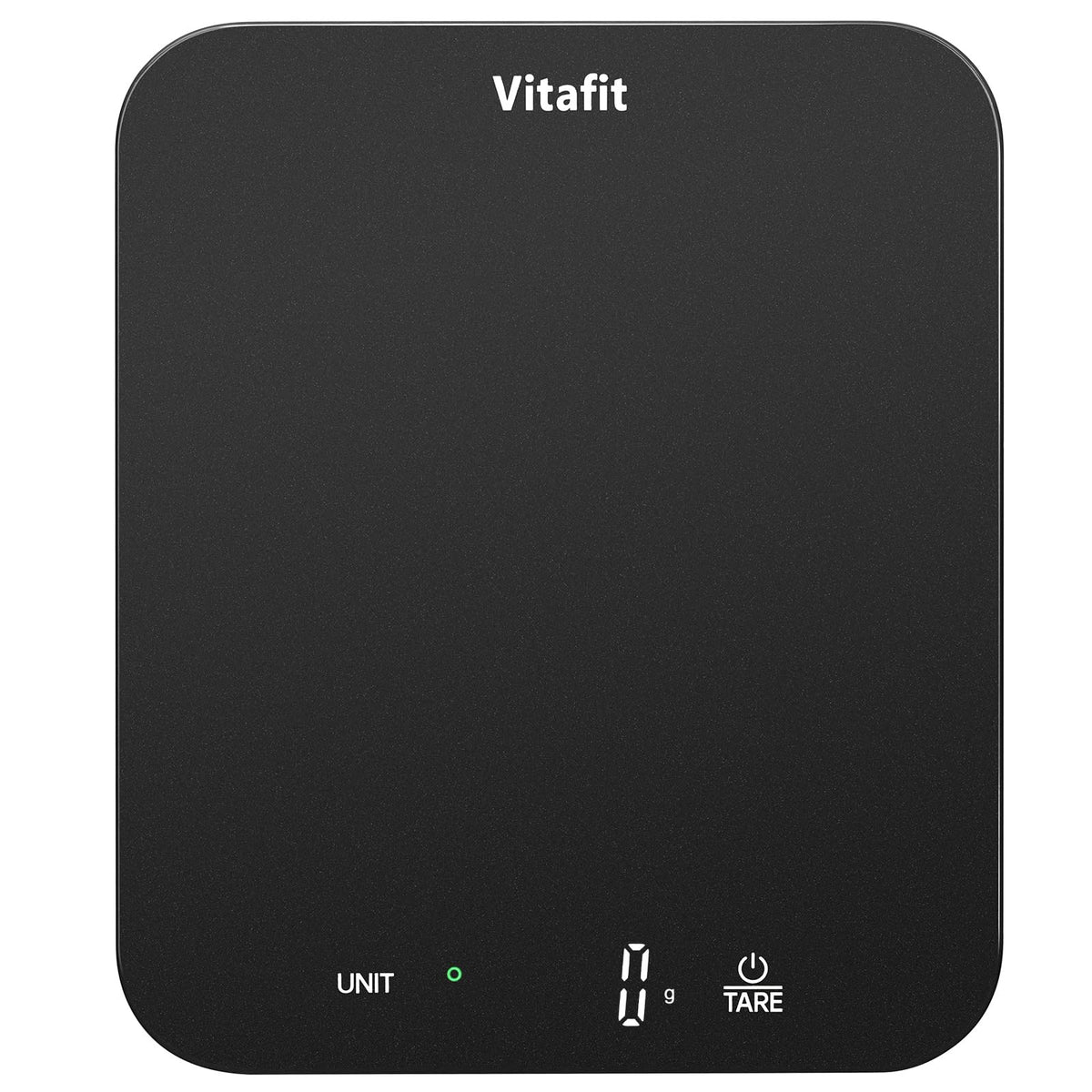 Vitafit 33lb/15kg Digital Food Scale in High Precision 0.1oz/1g, Our Own Kitchen Scale Professional Factory Since 2001, Scale Grams for Cooking & Baking, LED, 3*AAA Battery, Spray Silver Black 🍁 All In One Marketplace Canada