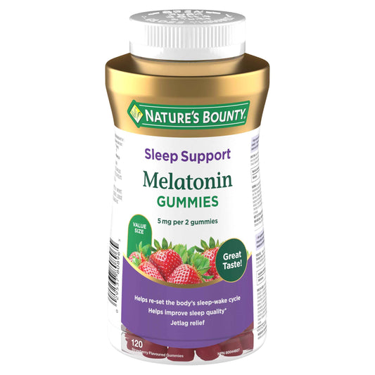 NATURE'S BOUNTY Melatonin, 2.5mg, Re-Sets the Body's Sleep Cycle & Improve Sleep Quality, 300 g 🍁 All In One Marketplace Canada