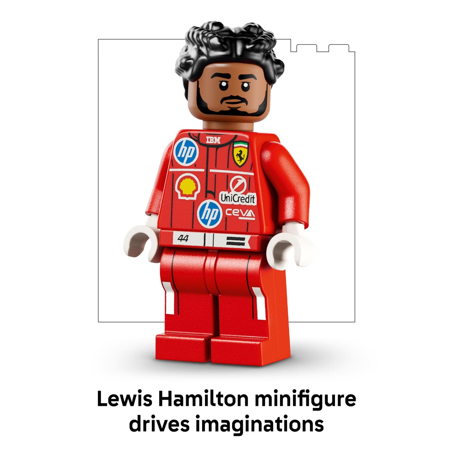 LEGO Editions Scuderia Ferrari HP Lewis Hamilton Helmet - Building Set for Teens, Ages 14+ - Collectible F1 Display - Bedroom or Home Office Decor - Gift for Racing Fans - 43022 🍁 All In One Marketplace Canada