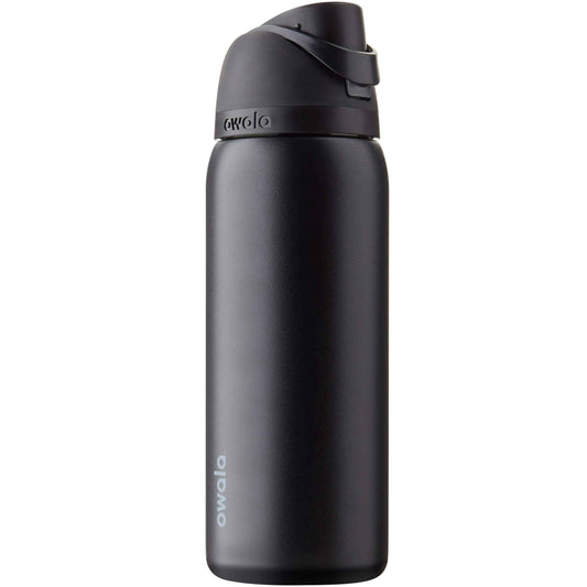 Owala FreeSip Insulated Stainless Steel Water Bottle with Straw, BPA-Free Sports Water Bottle, Great for Travel, 32 Oz, Very, Very Dark 🍁 All In One Marketplace Canada