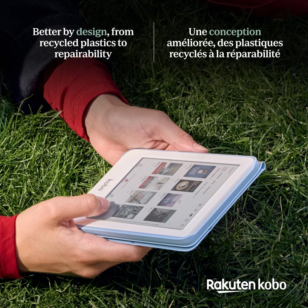 Kobo Clara Colour | Colour eReader | 6” Glare-Free Colour E Ink Kaleido 3 Display | Dark Mode Option | Waterproof | Audiobooks | 16GB of Storage (White) 🍁 All In One Marketplace Canada