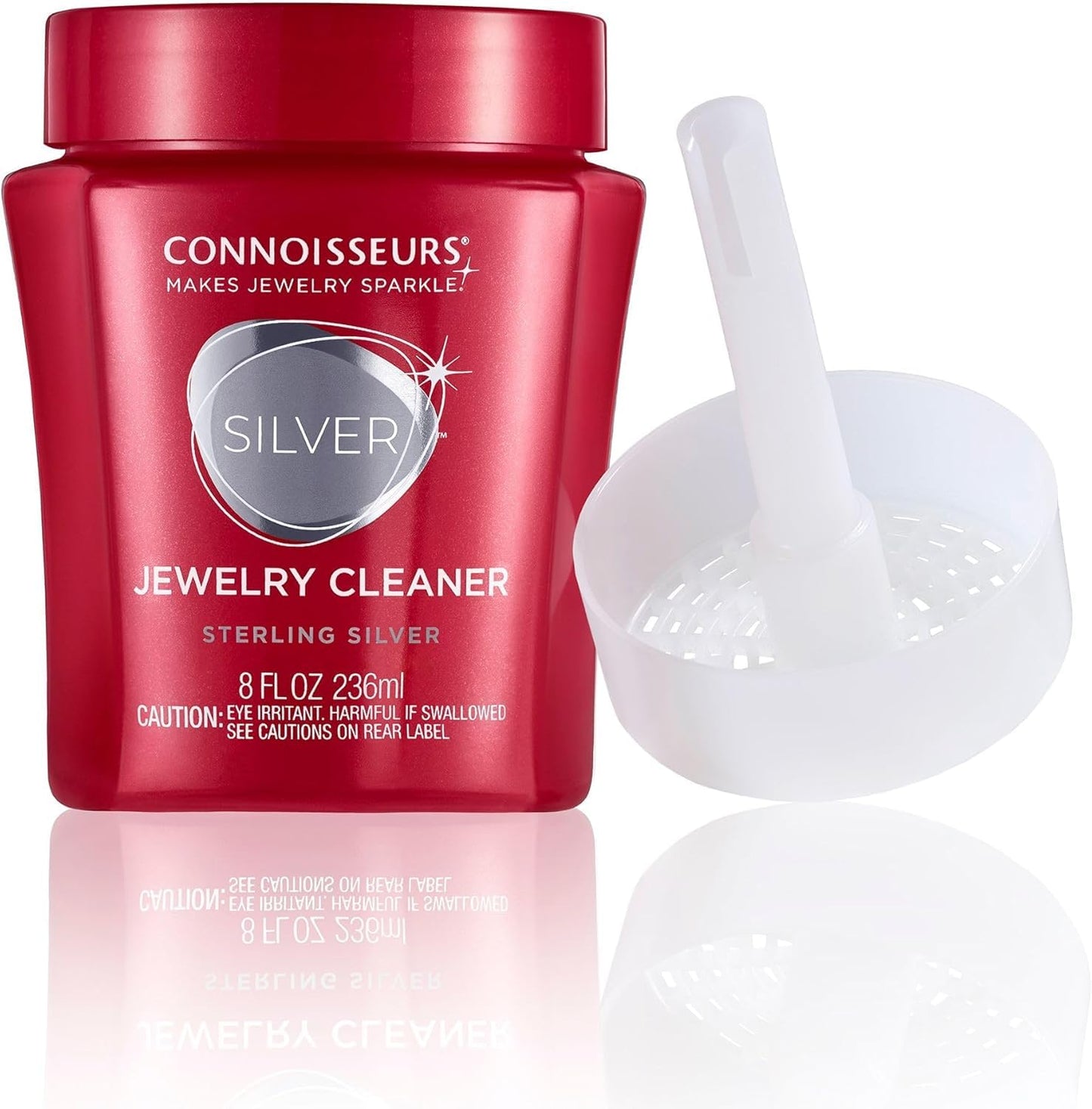 Connoisseurs Silver Jewelry Cleaner 8 oz Liquid Tarnish Remover for Sterling Silver Rings, Necklaces, Earrings & Bracelets Safe, Fast & Effective Silver Cleaning Solution 🍁 All In One Marketplace Canada