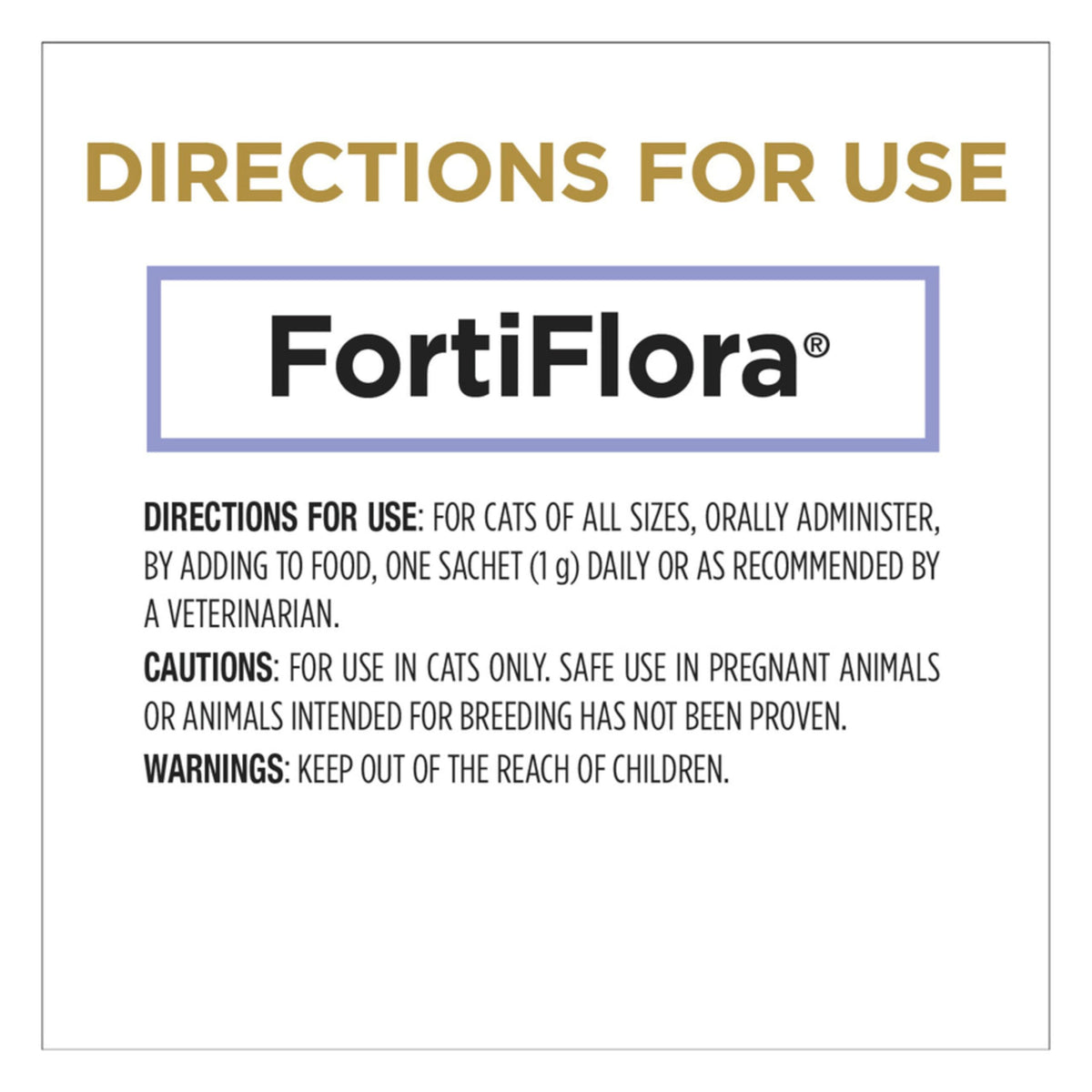 Purina Pro Plan Veterinary Supplements Fortiflora Powdered Cat Probiotics - 30 g sachets (Pack of 30) 🍁 All In One Marketplace Canada