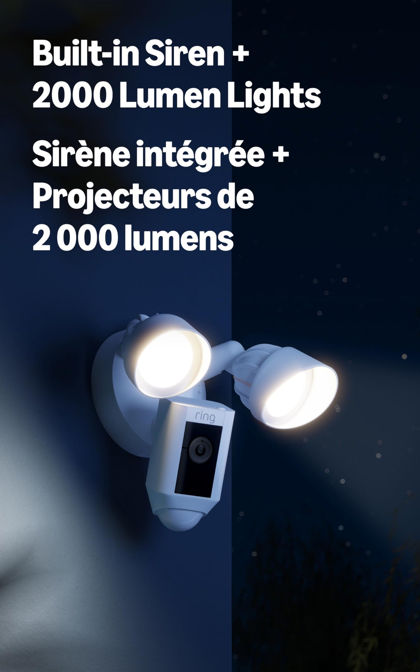 Ring Floodlight Cam Wired Plus with motion-activated 1080p HD video, Black 🍁 All In One Marketplace Canada
