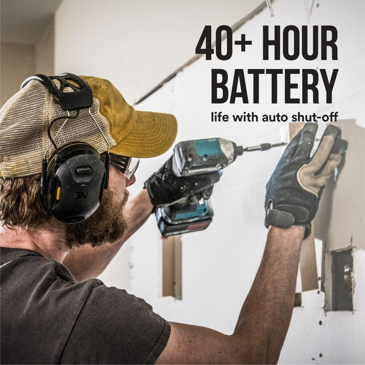3M WorkTunes Connect Wireless Hearing Protector with Bluetooth Technology, Bluetooth Hearing Protection with a 26 dB Noise Reduction Rating 🍁 All In One Marketplace Canada