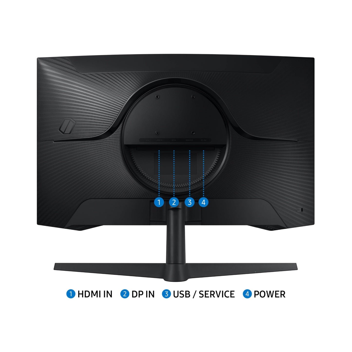 Samsung Odyssey 32 inch Curved Gaming Monitor (2,560 x 1,440) G55C QHD 165 Hz 1 ms, HDR10, FreeSync, Eye Saver Mode, 1000R Curvature- LS32CG550ENXZA 🍁 All In One Marketplace Canada