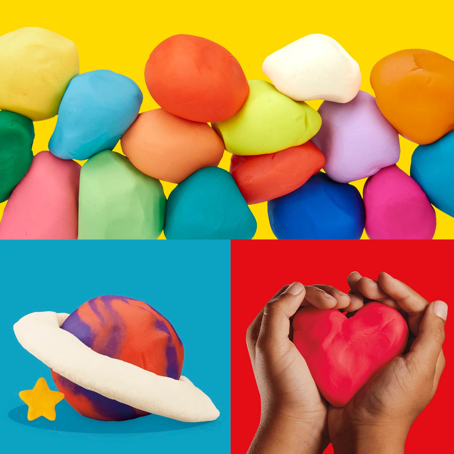 Play-Doh 24-Pack of Modeling Compound for Kids Toys for 2 Year Old and Up, 3-Ounce Cans, Great for Arts and Crafts, Party Favors 🍁 All In One Marketplace Canada