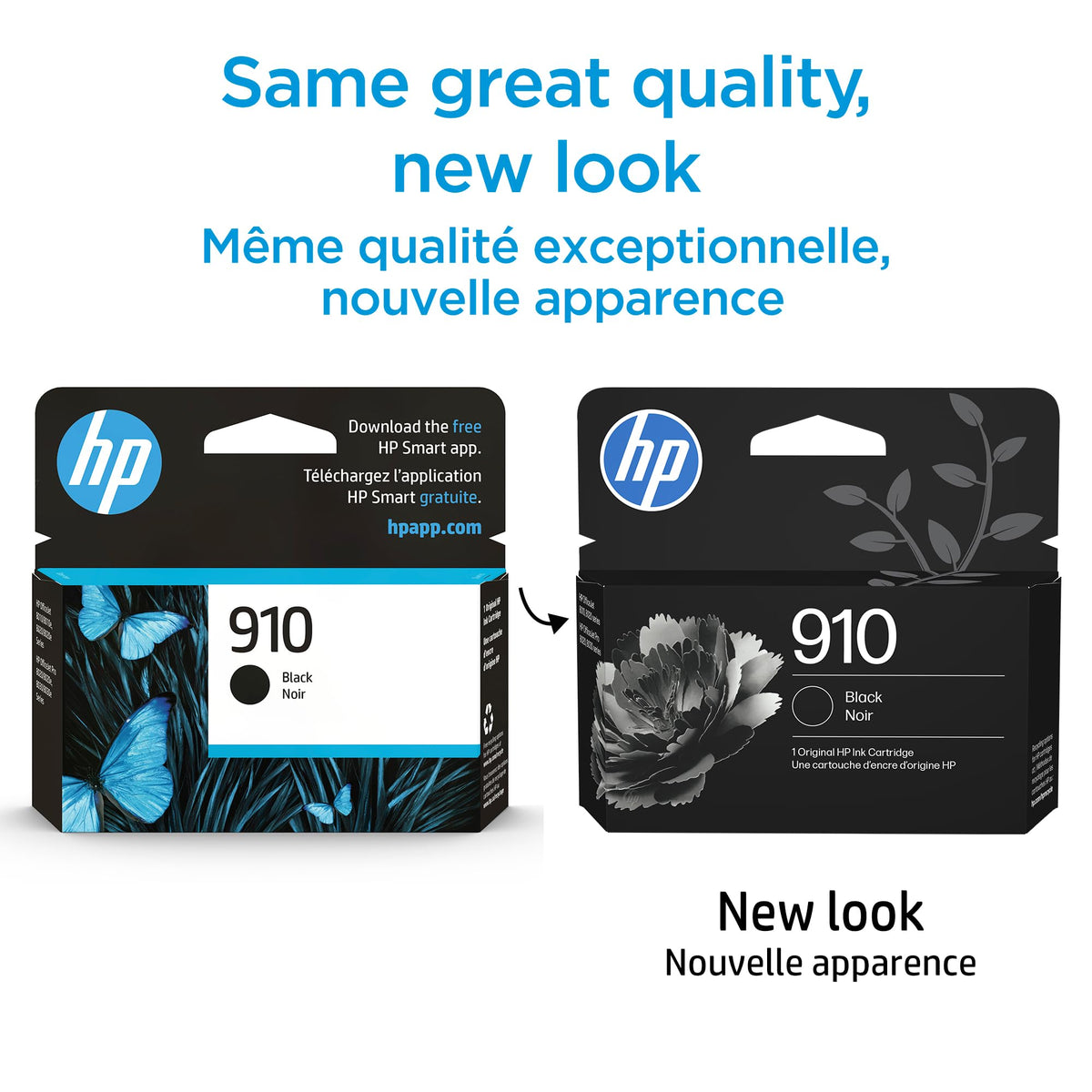 Original HP 910 Black Ink Cartridge | Works with HP OfficeJet 8010 8020 HP OfficeJet Pro 8020 8030 | Eligible for Instant Ink, Standard Yield, Standard Yield Ink Cartridge 🍁 All In One Marketplace Canada