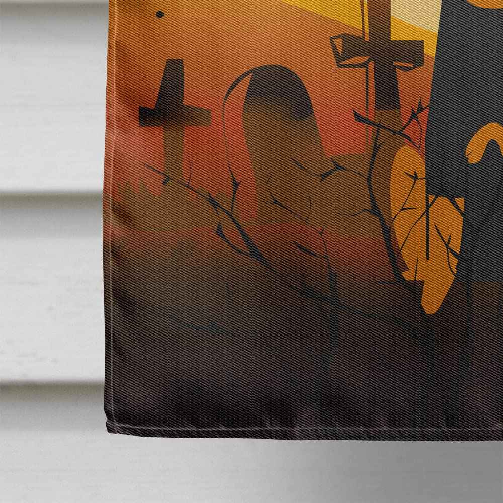 Caroline's Treasures BB4375CHF Halloween English Toy Terrier Flag Canvas House Size, Large, Multicolor