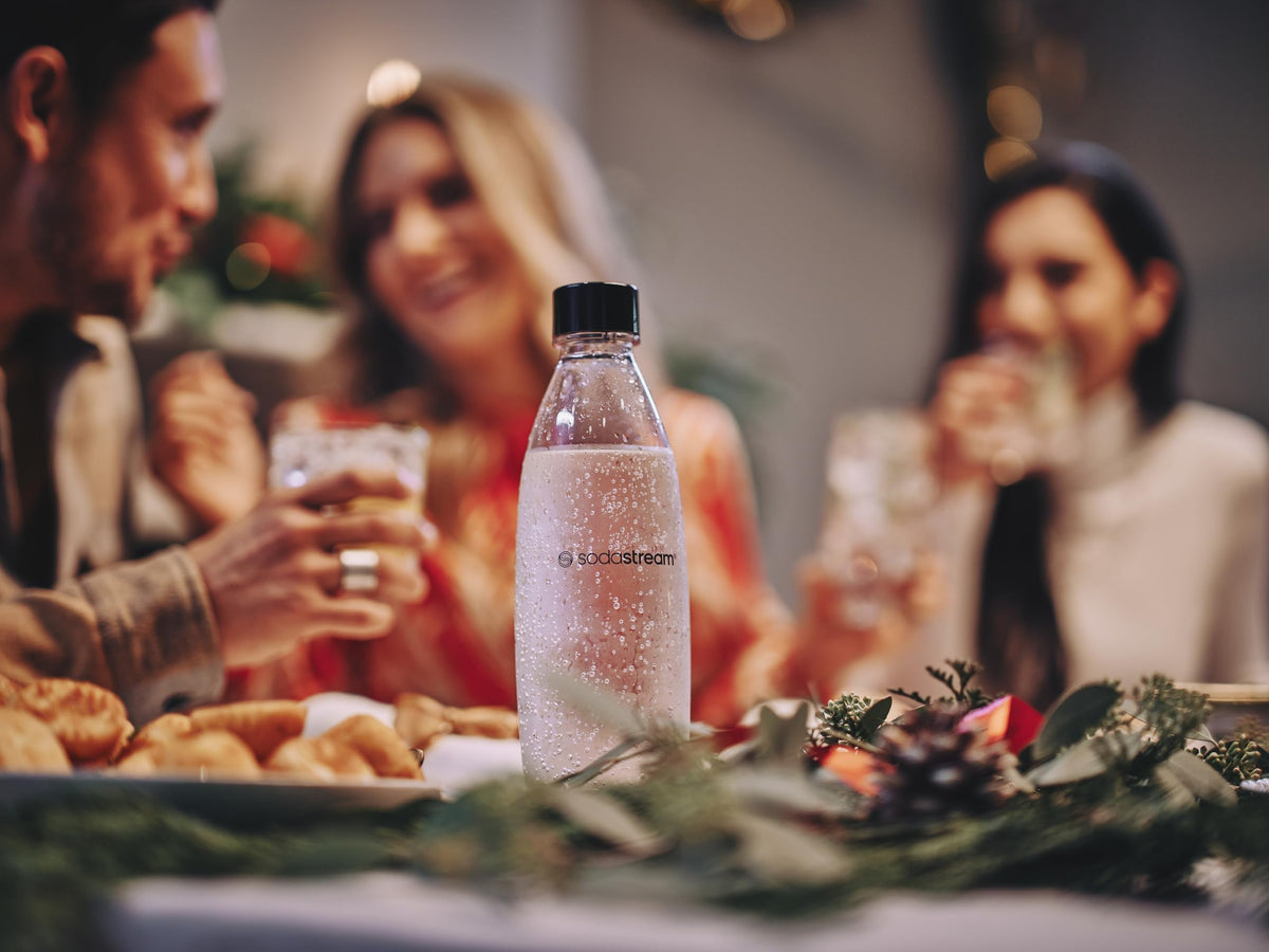 Sodastream 1L Classic Black Bottles Twin Pack - Dishwasher Safe 🍁 All In One Marketplace Canada
