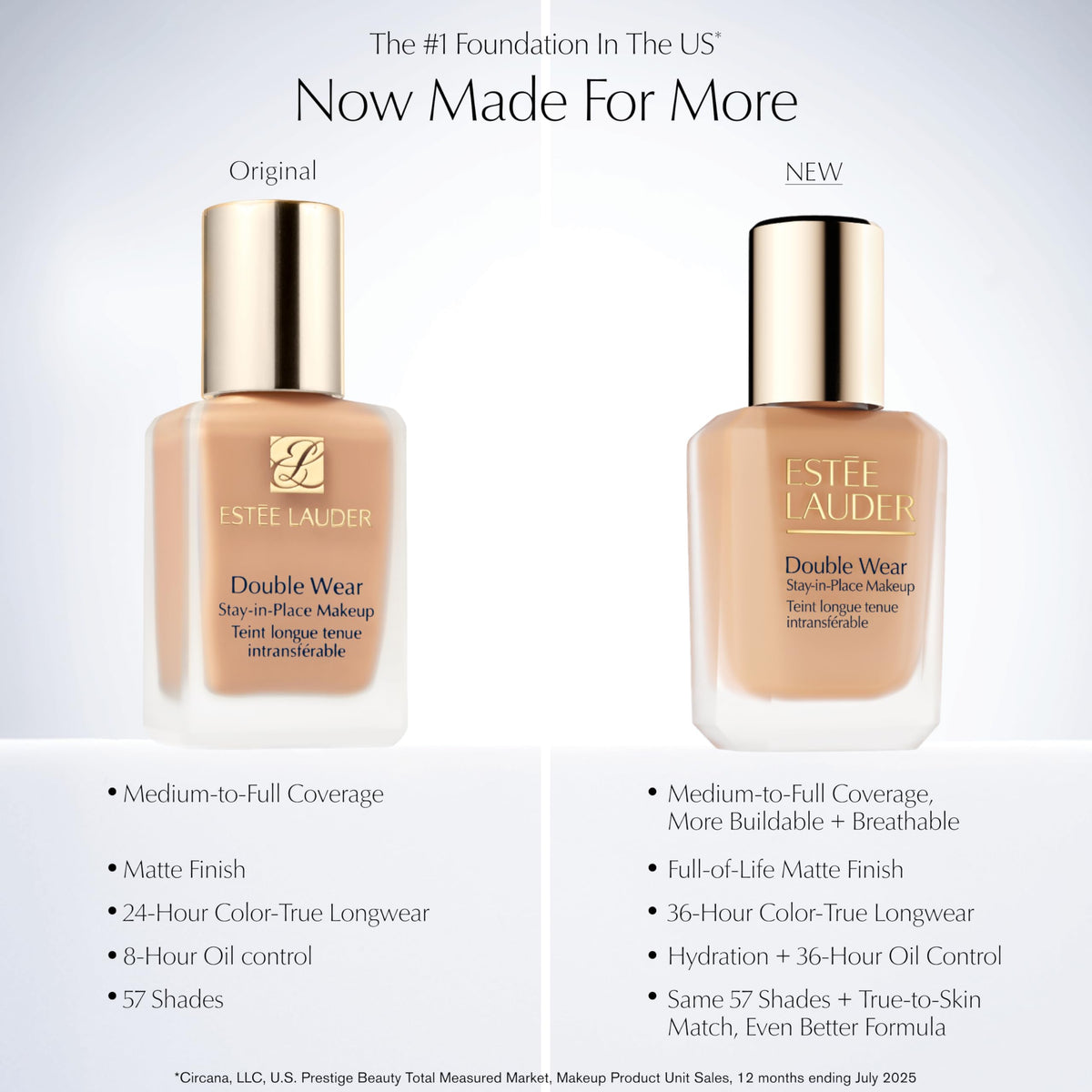 Estée Lauder Double Wear Stay-in-Place 24-Hour Long-Wear Matte Foundation, 30 ml, 3N1 Ivory Beige 🍁 All In One Marketplace Canada