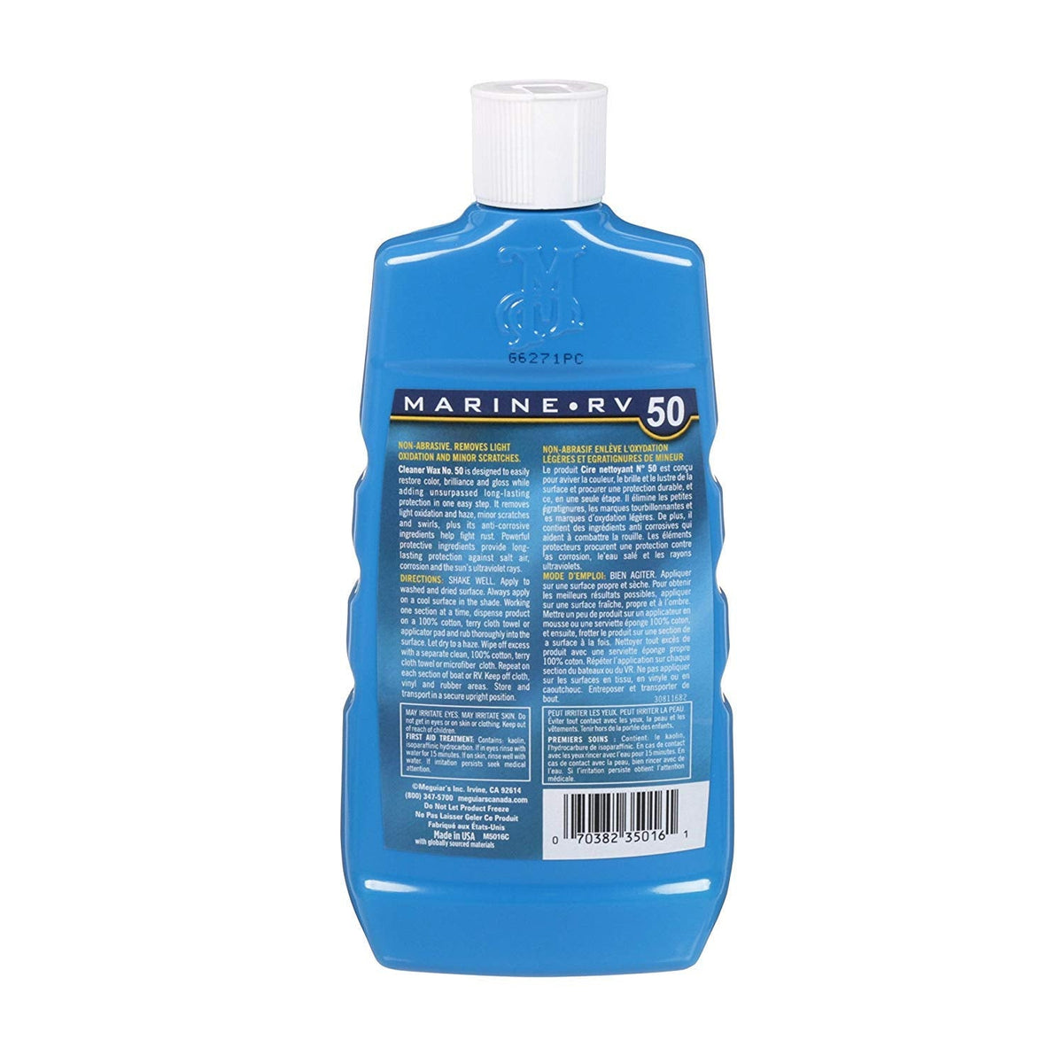 Meguiar's M50C Marine/RV One Step Cleaner Wax-Liquid - M5016C 🍁 All In One Marketplace Canada