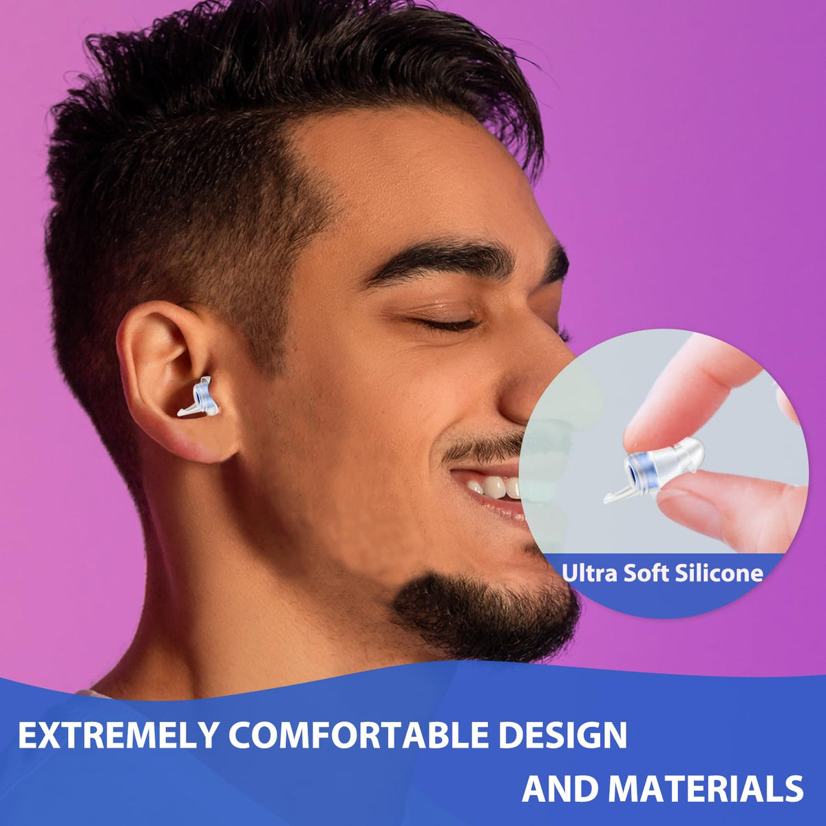Laudexua High Fidelity Concert Ear Plugs, 2 Pairs Ear Protection Musician Earplugs for Concerts, Music Festival, Motorcycle, and Other Noise Reduction Events 🍁 All In One Marketplace Canada