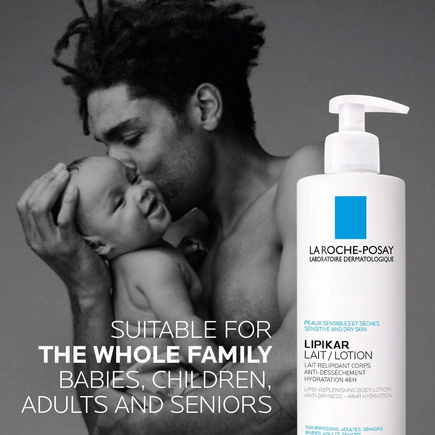 La Roche-Posay Body Lotion, Lipikar Body Lotion Daily Repair Moisturizing Lotion with Shea Butter and Glycerin, Fragrance Free, Paraben Free, 400mL 🍁 All In One Marketplace Canada