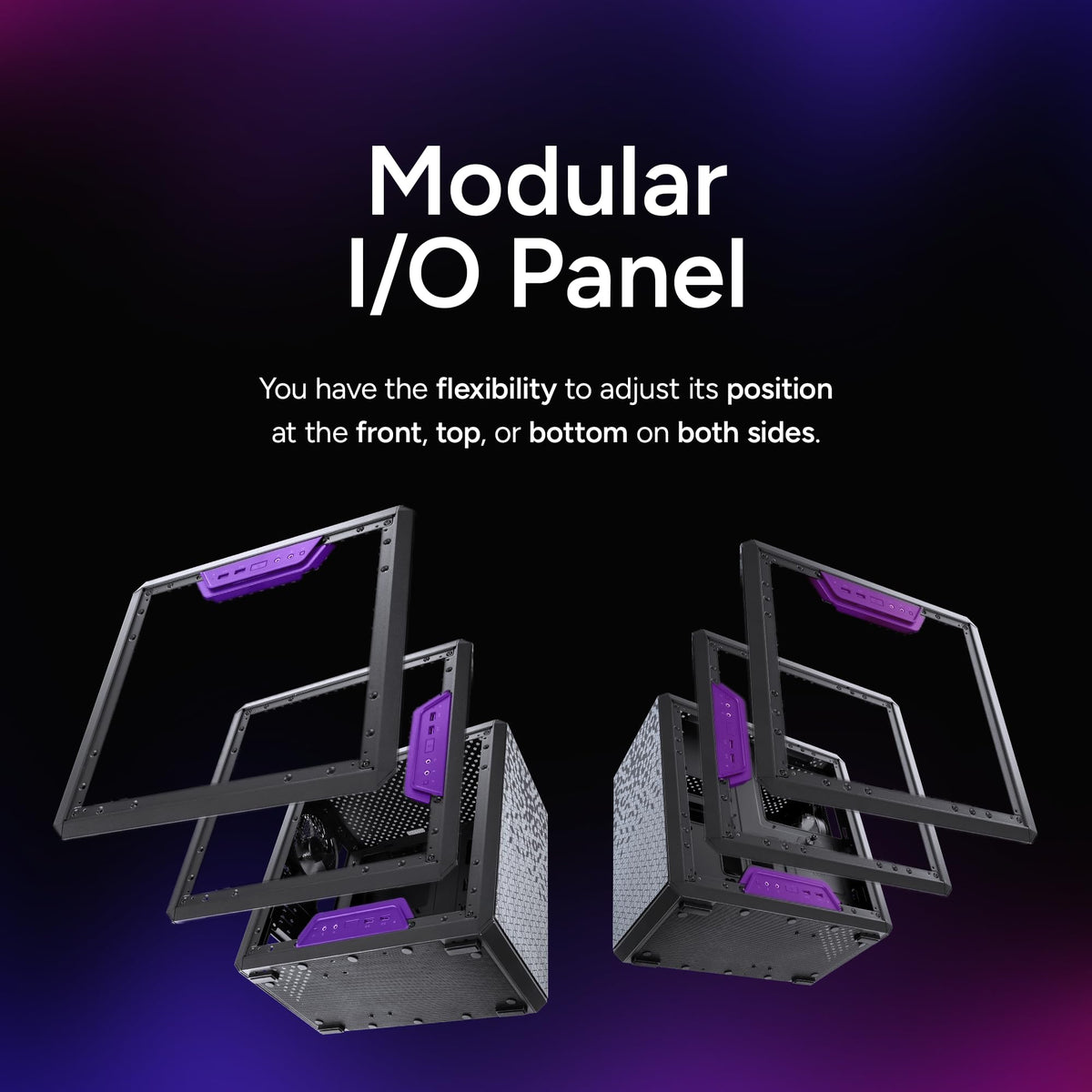 Cooler Master MasterBox Q300L Micro-ATX Tower with Magnetic Design Dust Filter, Transparent Acrylic Side Panel, Adjustable I/O & Fully Ventilated Airflow, Black (MCB-Q300L-KANN-S00) 🍁 All In One Marketplace Canada