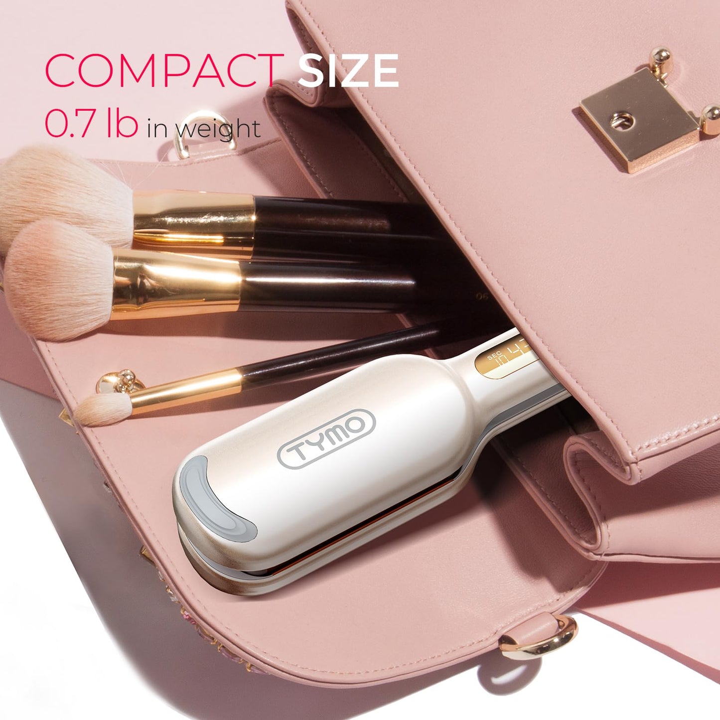 TYMO ROVY Hair Waver Curling Iron, 3-Barrel Ionic Hair Curler with 9 Heat Settings, Beach Waves Crimper for Women, Travel-Friendly, Anti-Scald, Fast Heating, Easy to Use, Elegant Gold, 1 Inch 🍁 All In One Marketplace Canada