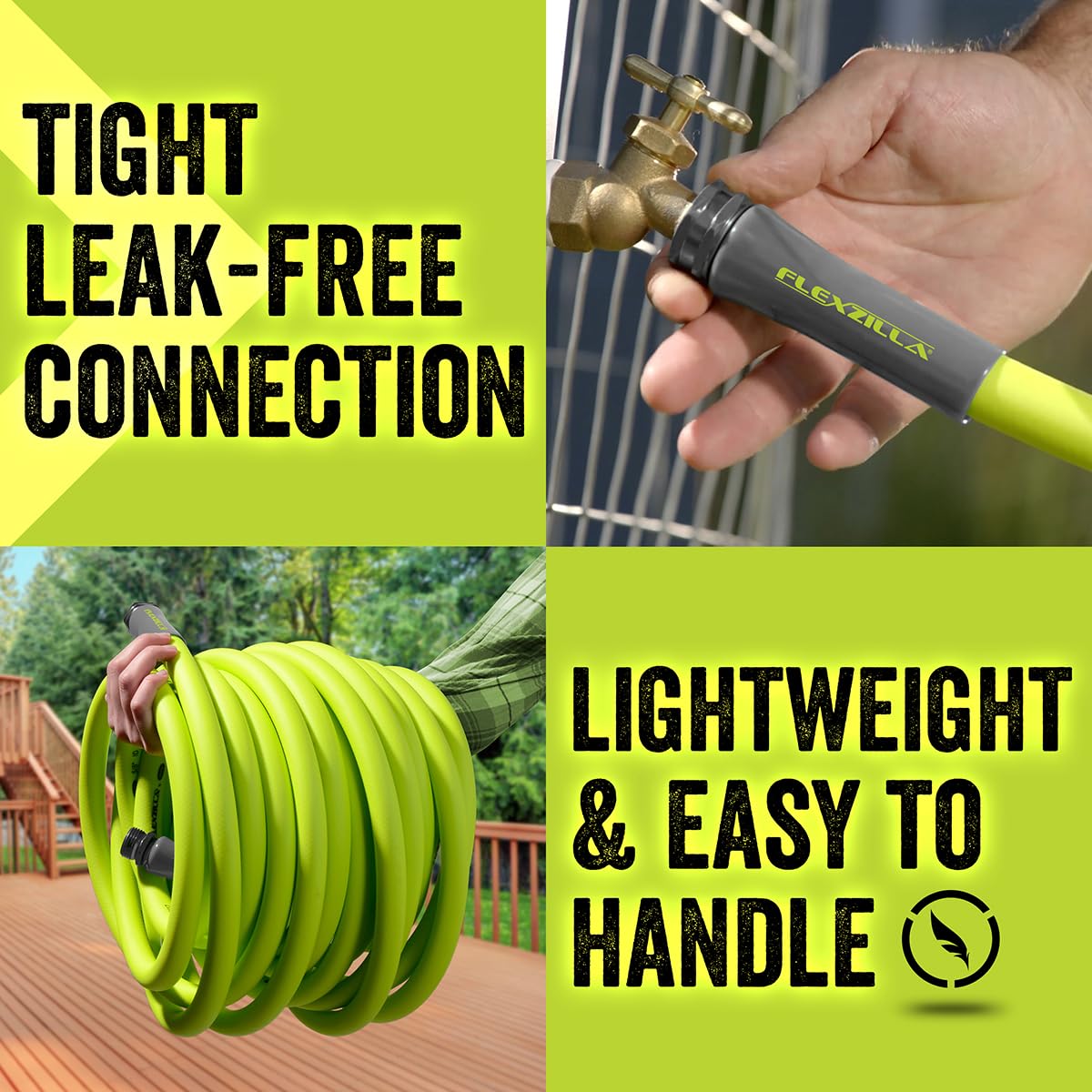 Legacy Flexzilla 5/8" x 75' Hybrid Garden Hose with 3/4" GHT Ends 🍁 All In One Marketplace Canada