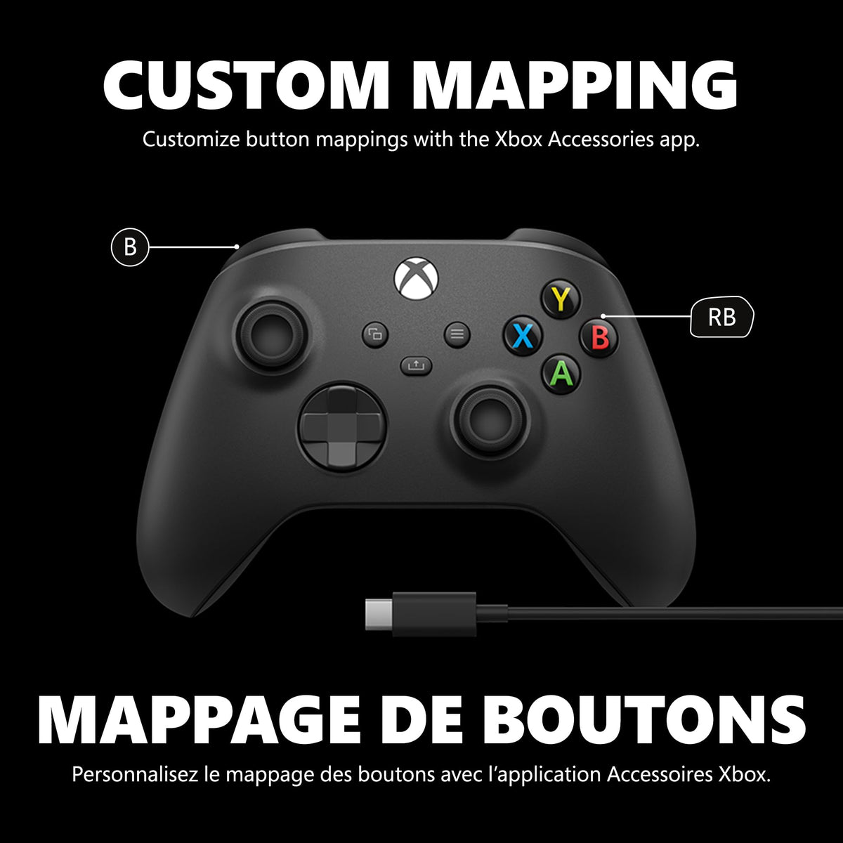 XBOX Core Wireless Gaming Controller + USB-C Cable for Series X|S, One, Windows PC, Android, and iOS 🍁 All In One Marketplace Canada