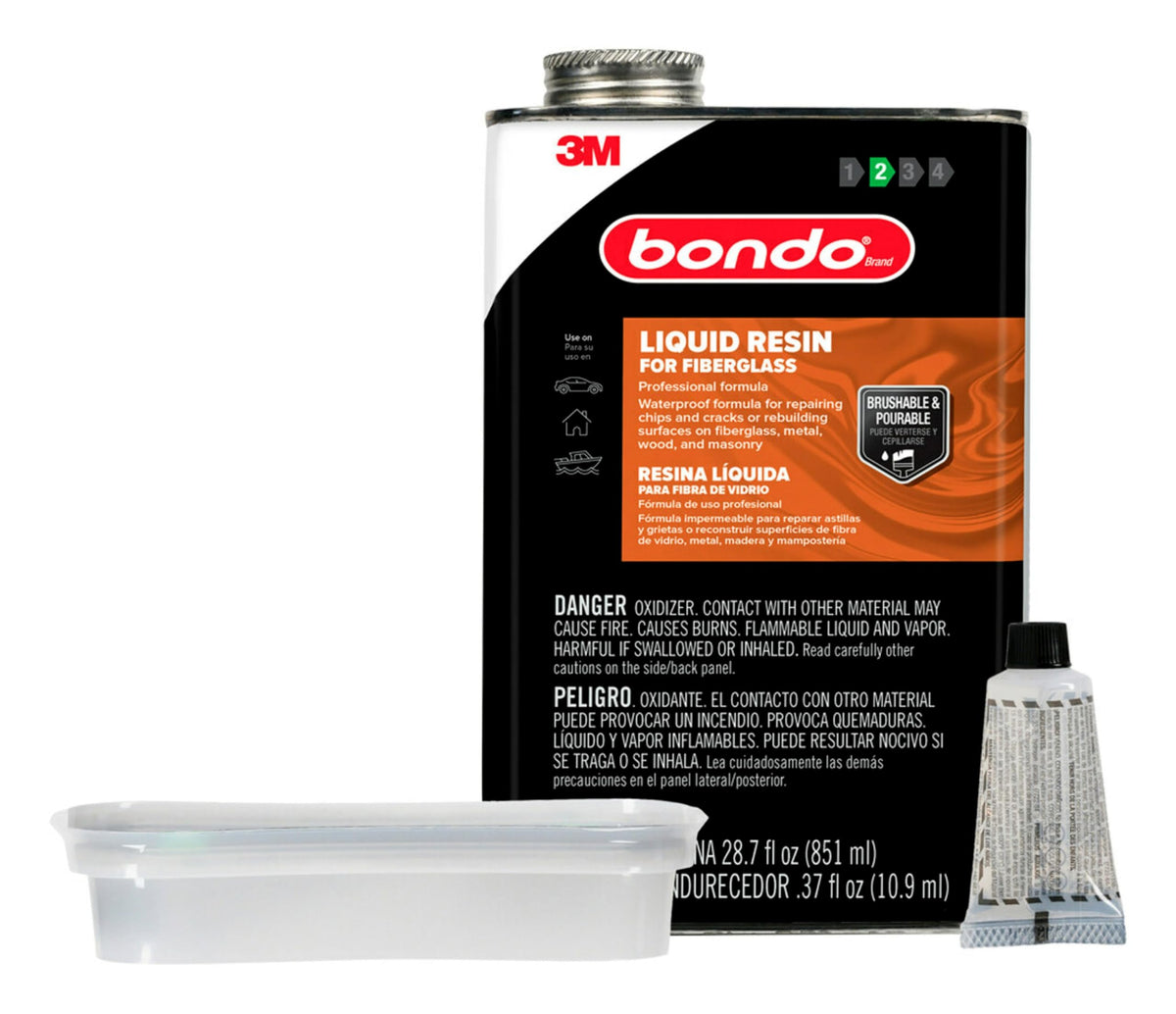 Bondo Fiberglass Resin, 1 Quart, 29oz, (402C) 🍁 All In One Marketplace Canada