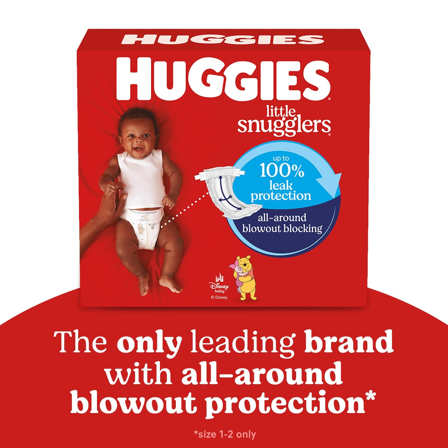 HUGGIES Little Snugglers Diapers, Size 3, 16-28 Lb, 136 Count 🍁 All In One Marketplace Canada