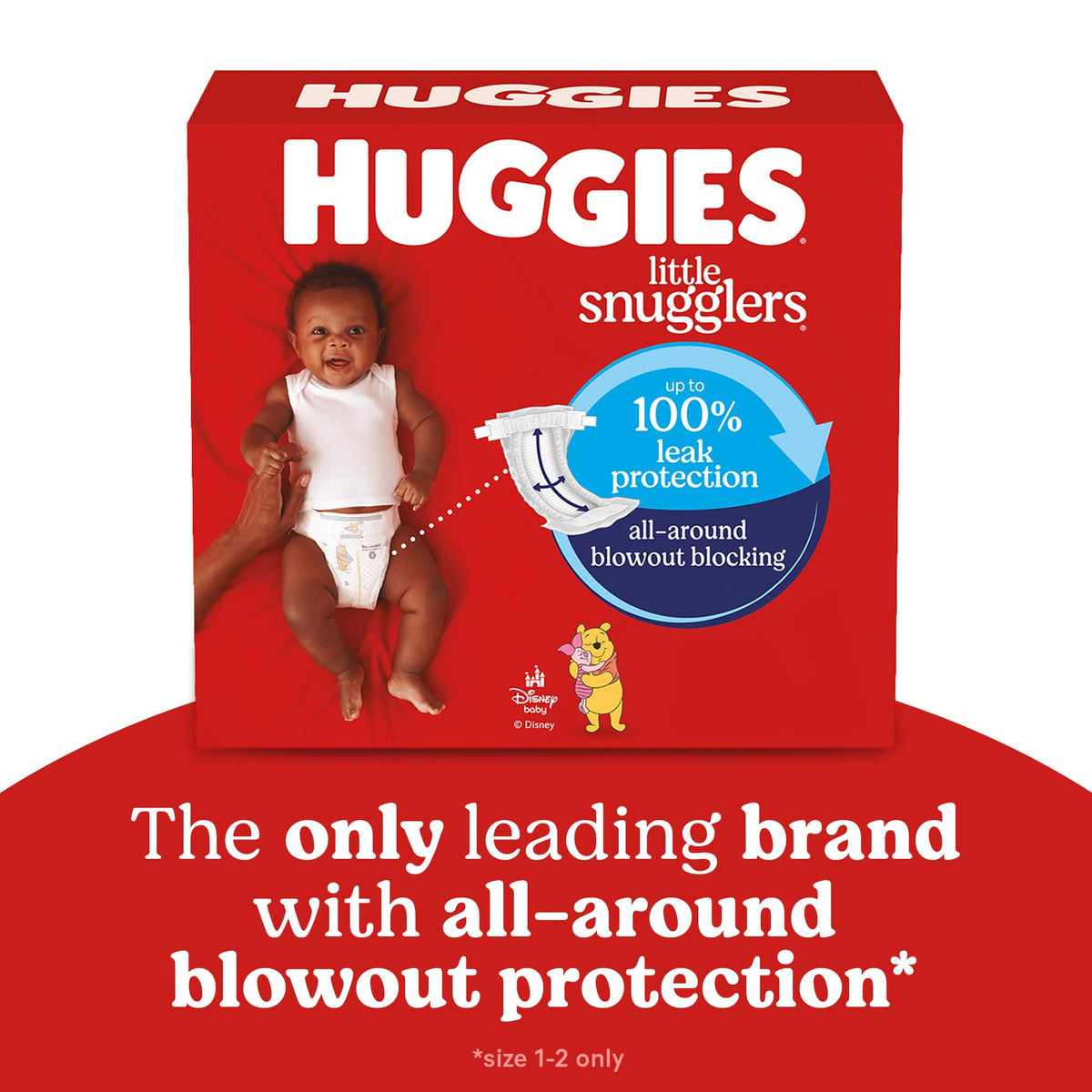 HUGGIES Little Snugglers Baby Diapers, Size 5, 27+ Lb., 104 Count 🍁 All In One Marketplace Canada