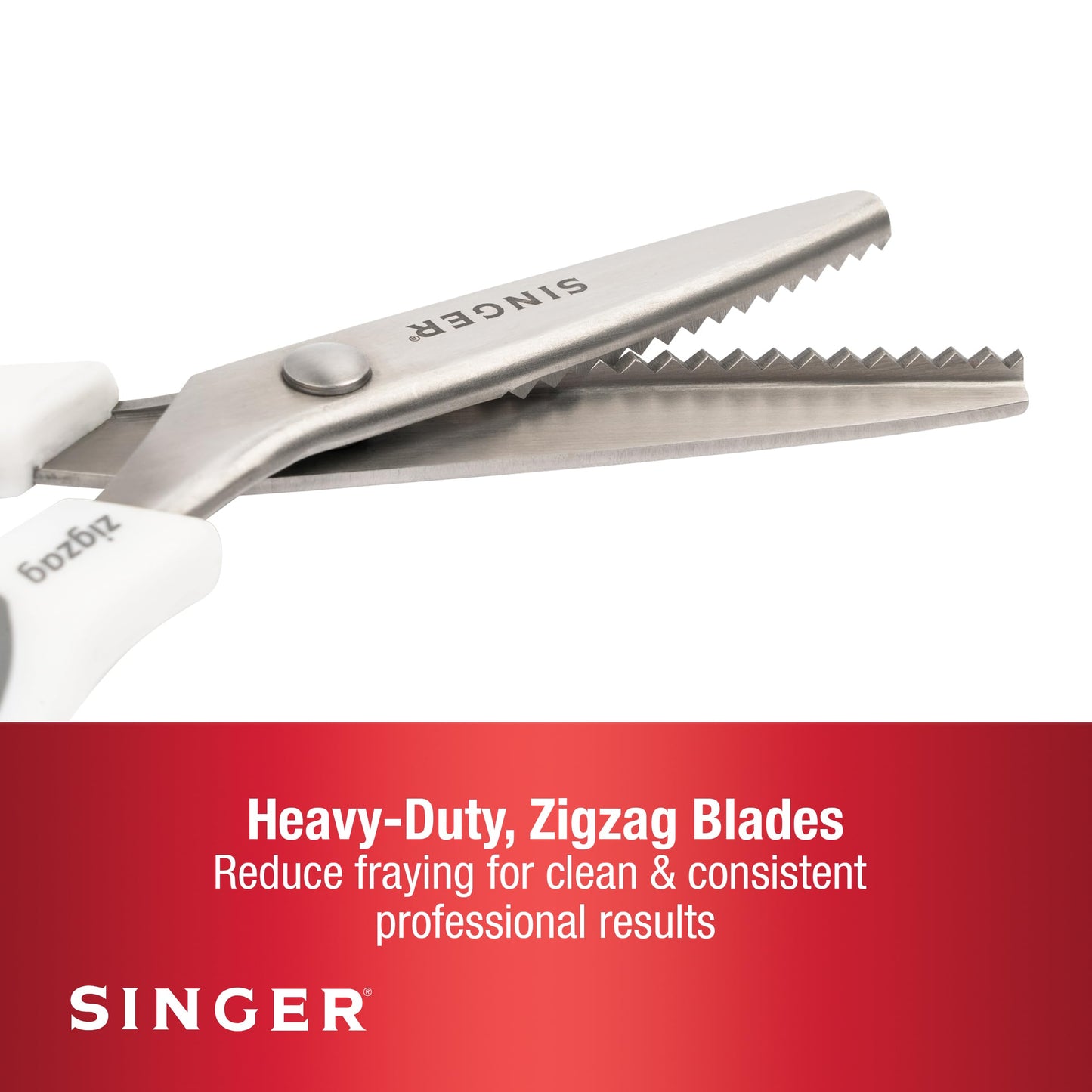 SINGER ProSeries™ 9" Pinking Shears, Stainless Steel No-Fray Zigzag Edge 🍁 All In One Marketplace Canada