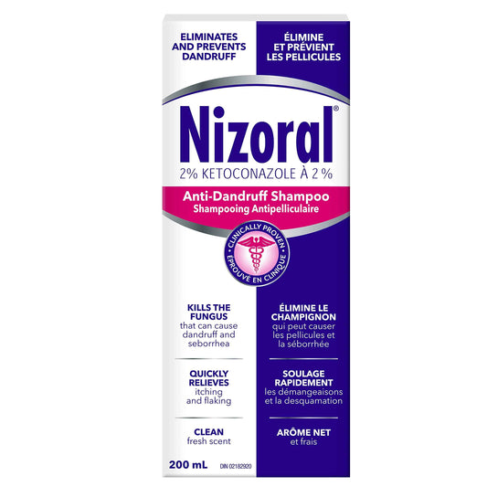 Nizoral Anti-Dandruff Shampoo with 2% Ketoconazole, Fresh Scent, 200ml 🍁 All In One Marketplace Canada