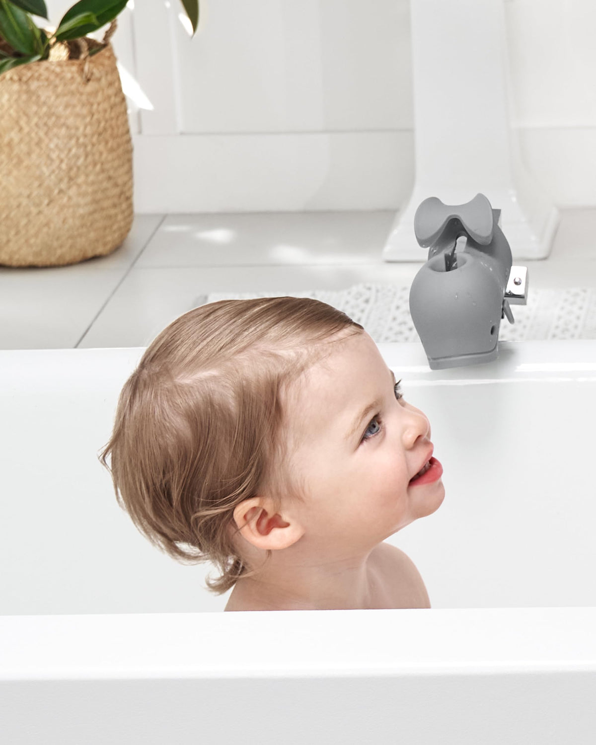 Skip Hop Baby Bath Spout Cover Universal Fit MOBY Grey 🍁 All In One Marketplace Canada