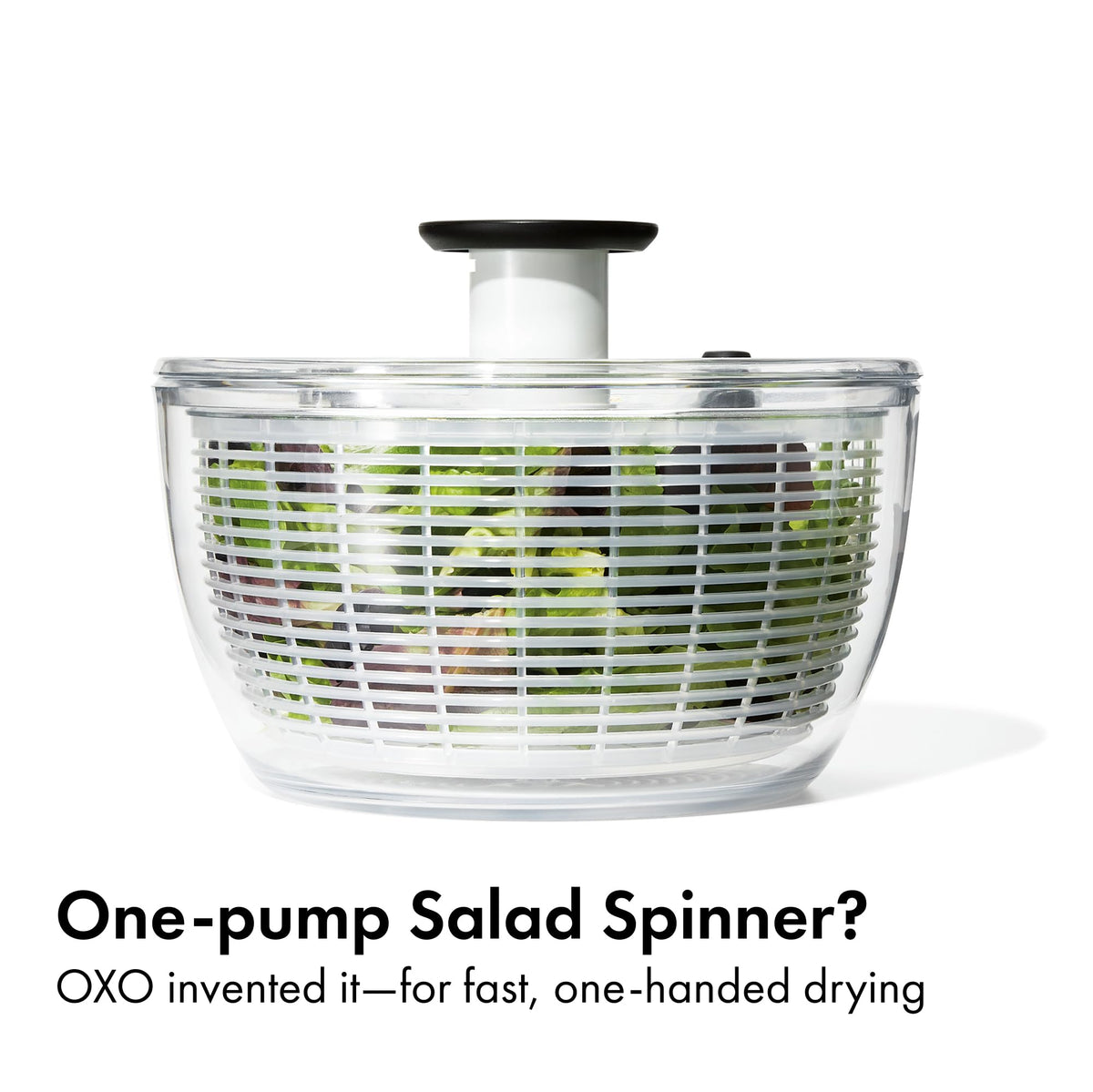 OXO Good Grips Good Grips Salad Spinner, 10.25-Inch Clear 🍁 All In One Marketplace Canada