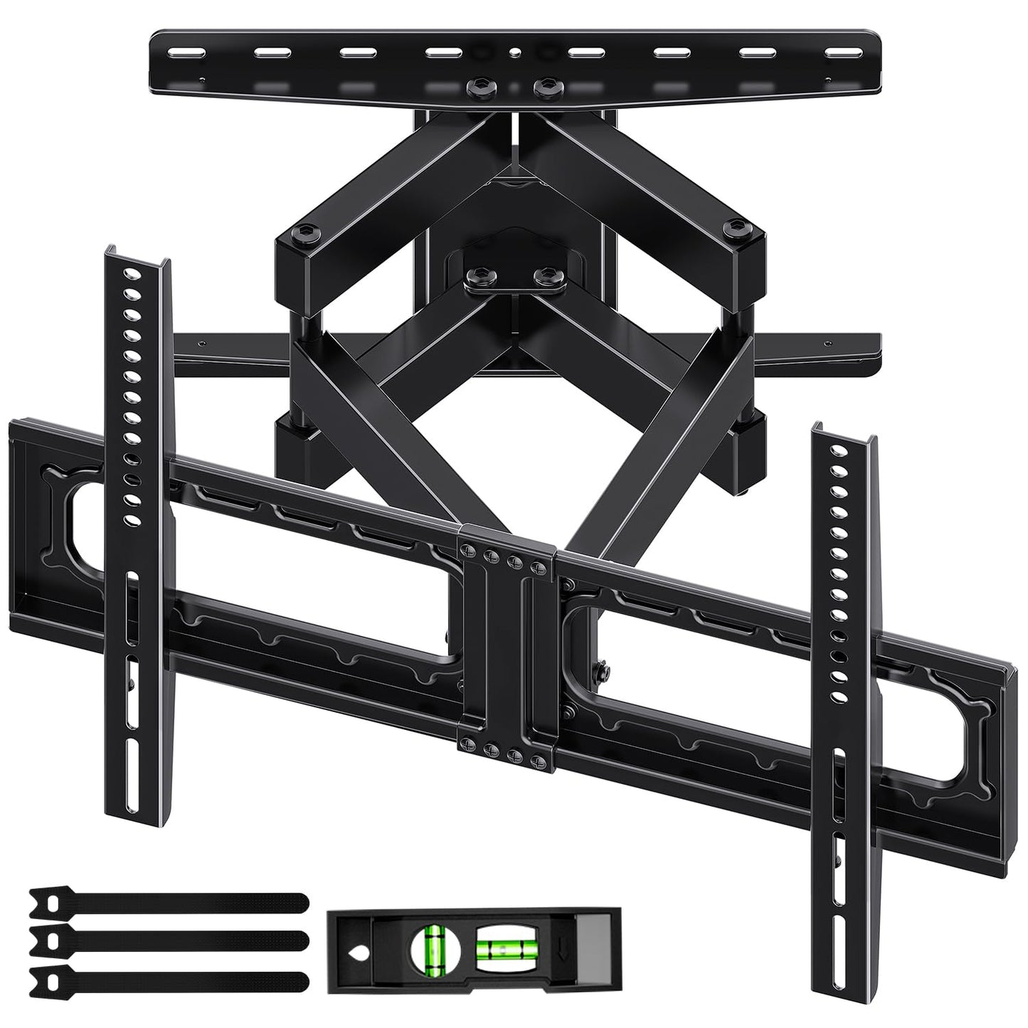 HOME VISION Full Motion TV Wall Mount for Most 32-85 inch TVs up to132 lbs, TV Mount Swivel and Tilt with Dual Articulating Arms, Wall Mount TV Bracket Max VESA 600x400mm, Fits 8" 12" 16" Wood Studs 🍁 All In One Marketplace Canada