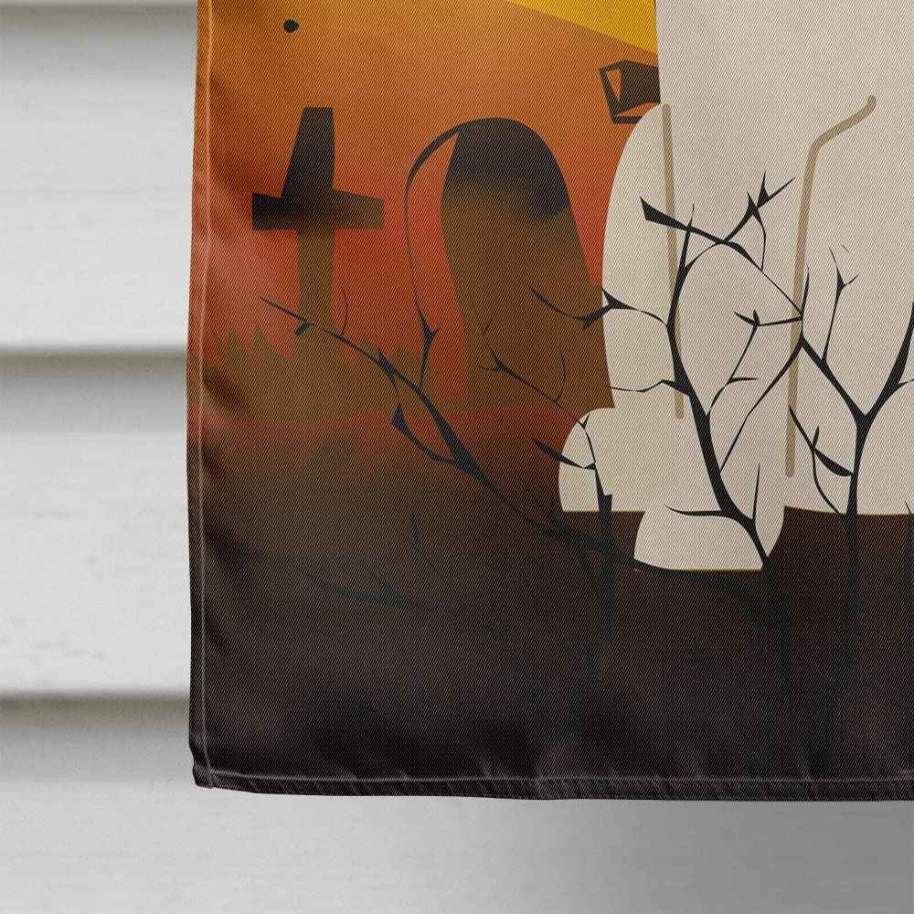 Caroline's Treasures BB4283CHF Halloween Mastiff White Canvas House Size Flag, Large, Multicolor