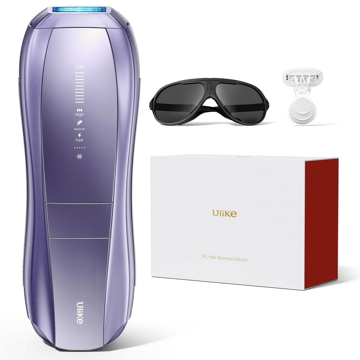 Ulike Laser Hair Removal, Air 10 IPL Device for Women and Men, 65°F Ice-Cooling Contact, Dual Lights, Skin Sensor & SHR Mode* for Nearly Painless, Effective & Long-Lasting Results from Home 🍁 All In One Marketplace Canada