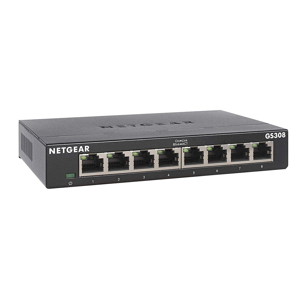 NETGEAR 8-Port Gigabit Ethernet Unmanaged Switch (GS308) Home Network Hub, Office Ethernet Splitter, Plug-and-Play, Desktop or Wall Mount, Black 🍁 All In One Marketplace Canada