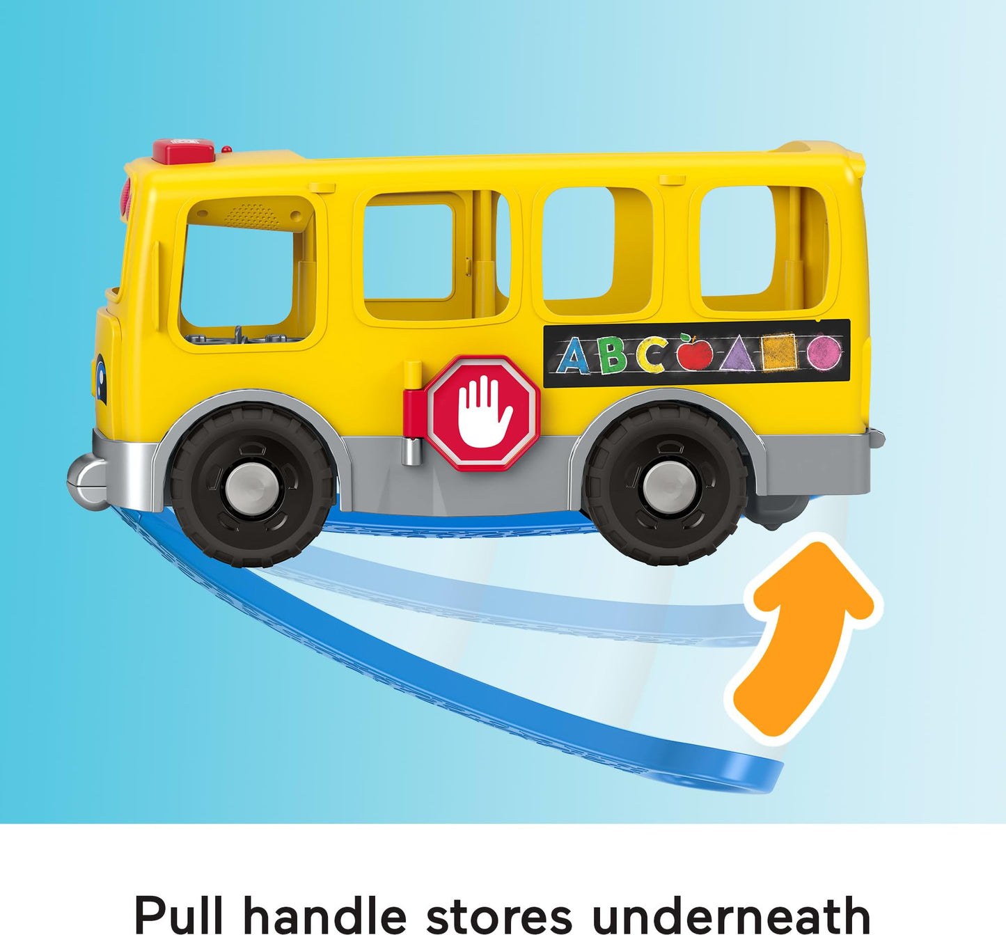 Fisher-Price Little People Toddler Toy Big Yellow School Bus & Community Heroes Set, Musical Pull-Along Vehicle & Figures for Kids Ages 1+ Years 🍁 All In One Marketplace Canada