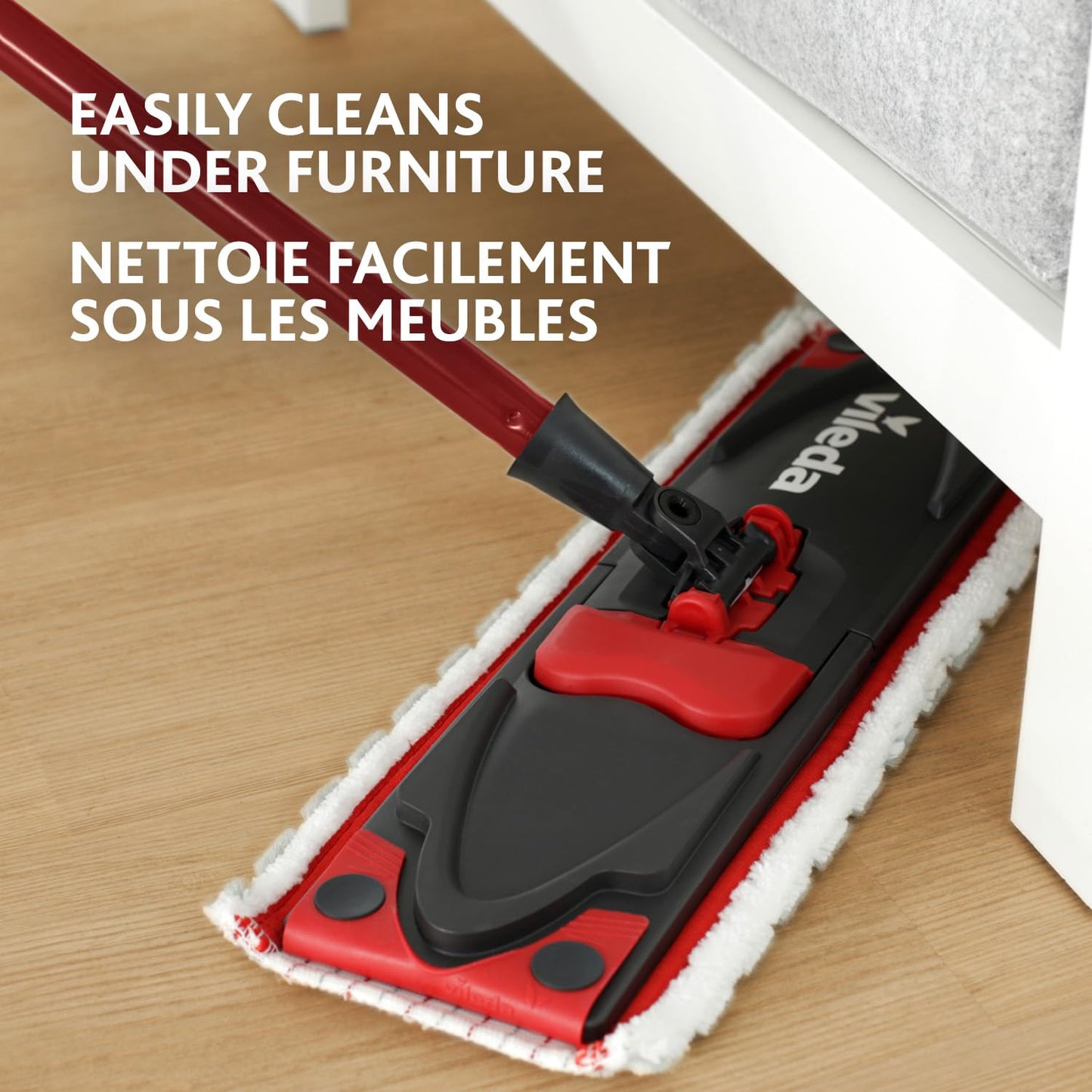 Vileda Ultramax Flat Mop and Bucket Set with 1 Extra Refill | Multi-Piece Handle | Perfect Mop for Walls and Ceilings | Machine-Washable Mop Head 🍁 All In One Marketplace Canada