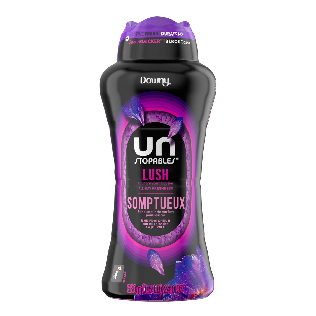 Downy Unstopables In-Wash Laundry Scent Booster Beads, Lush - 24 oz 🍁 All In One Marketplace Canada
