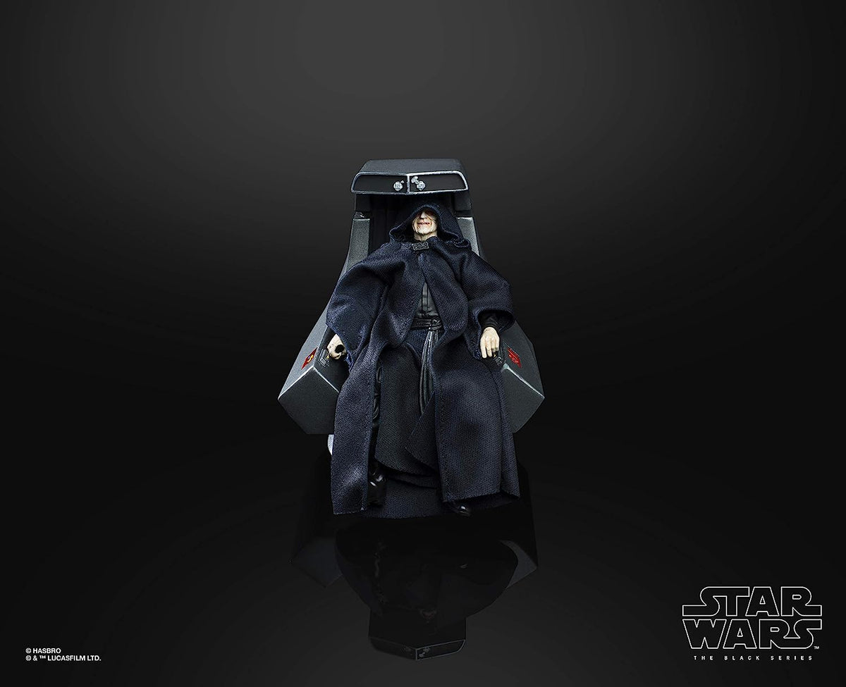 Hasbro - Star Wars The Black Series Emperor Palpatine Action Figure with Throne (preorder Q4 Pending )