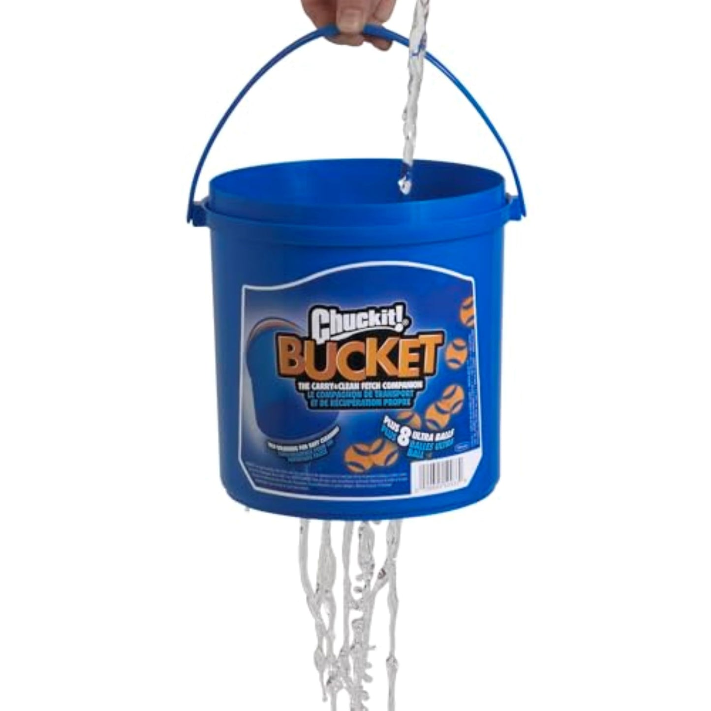 Chuckit! Ultra Ball Fetch Toy for Dogs, Medium Size 8 Pack with Cleaning Bucket 🍁 All In One Marketplace Canada