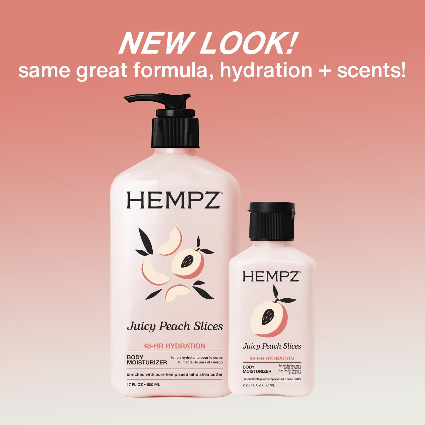 Hempz Juicy Peach Lotion, Hydrating Body Moisturizer, juicy fruit, 17 fl.oz. 🍁 All In One Marketplace Canada