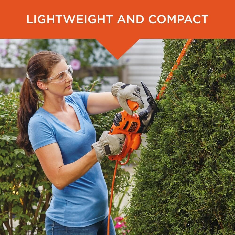 BLACK+DECKER Electric Hedge Trimmer, 17-Inch (BEHT150) 🍁 All In One Marketplace Canada